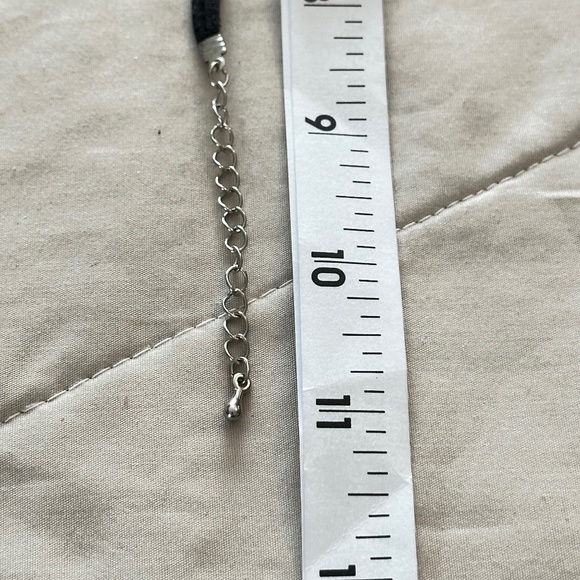 2/$10 Silver tone & double black Cord bracelet “Choose Your Dreams“ - Picture 12 of 15